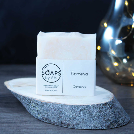 Gardenia soap Soaps by Abi homemade in almonte ontario