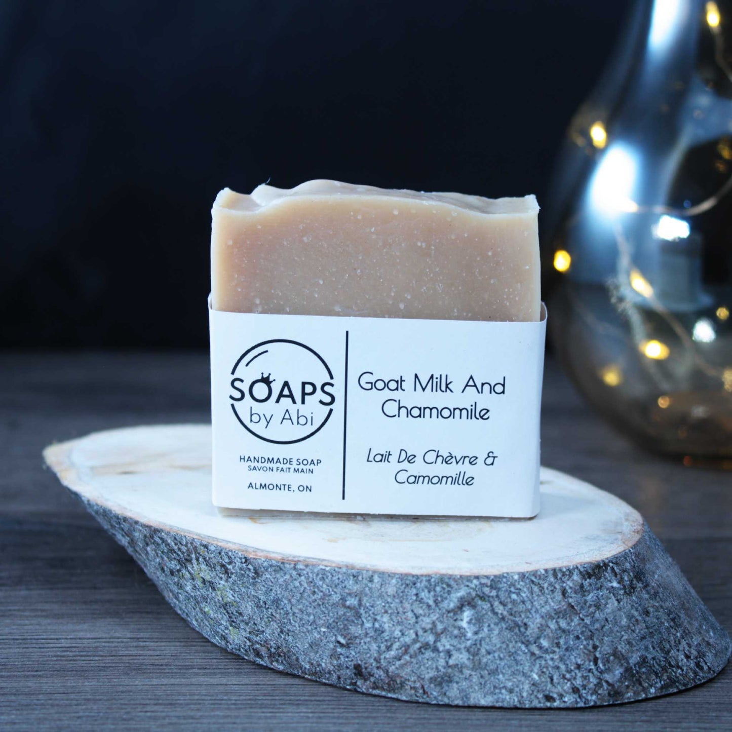 Goat Milk and Chamomile soap Soaps by Abi homemade in almonte ontario