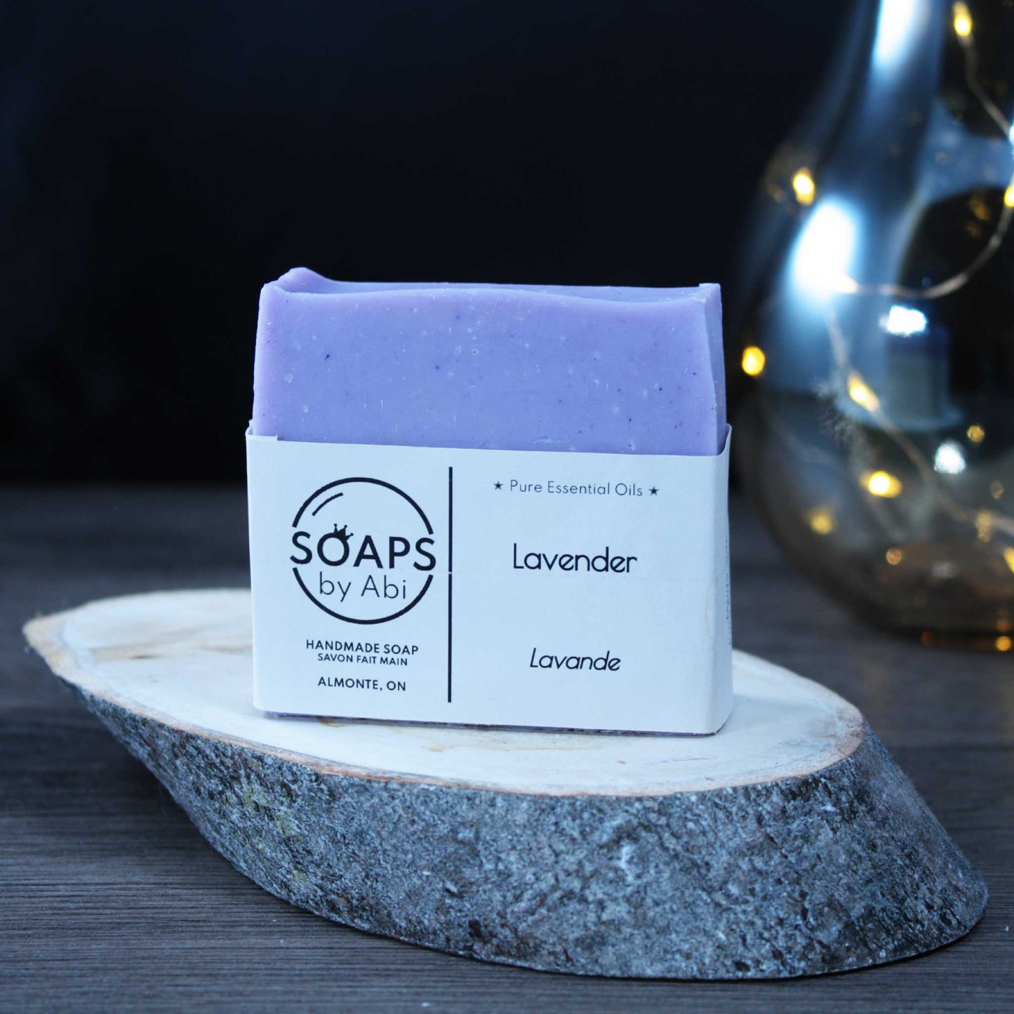 Lavender soap Soaps by Abi homemade in almonte ontario