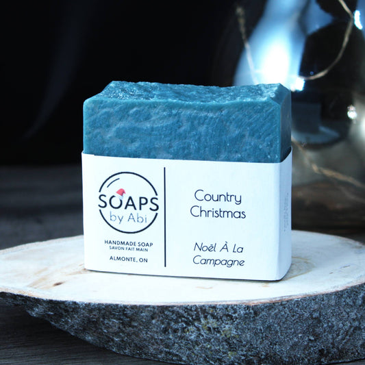 Country Christmas soap